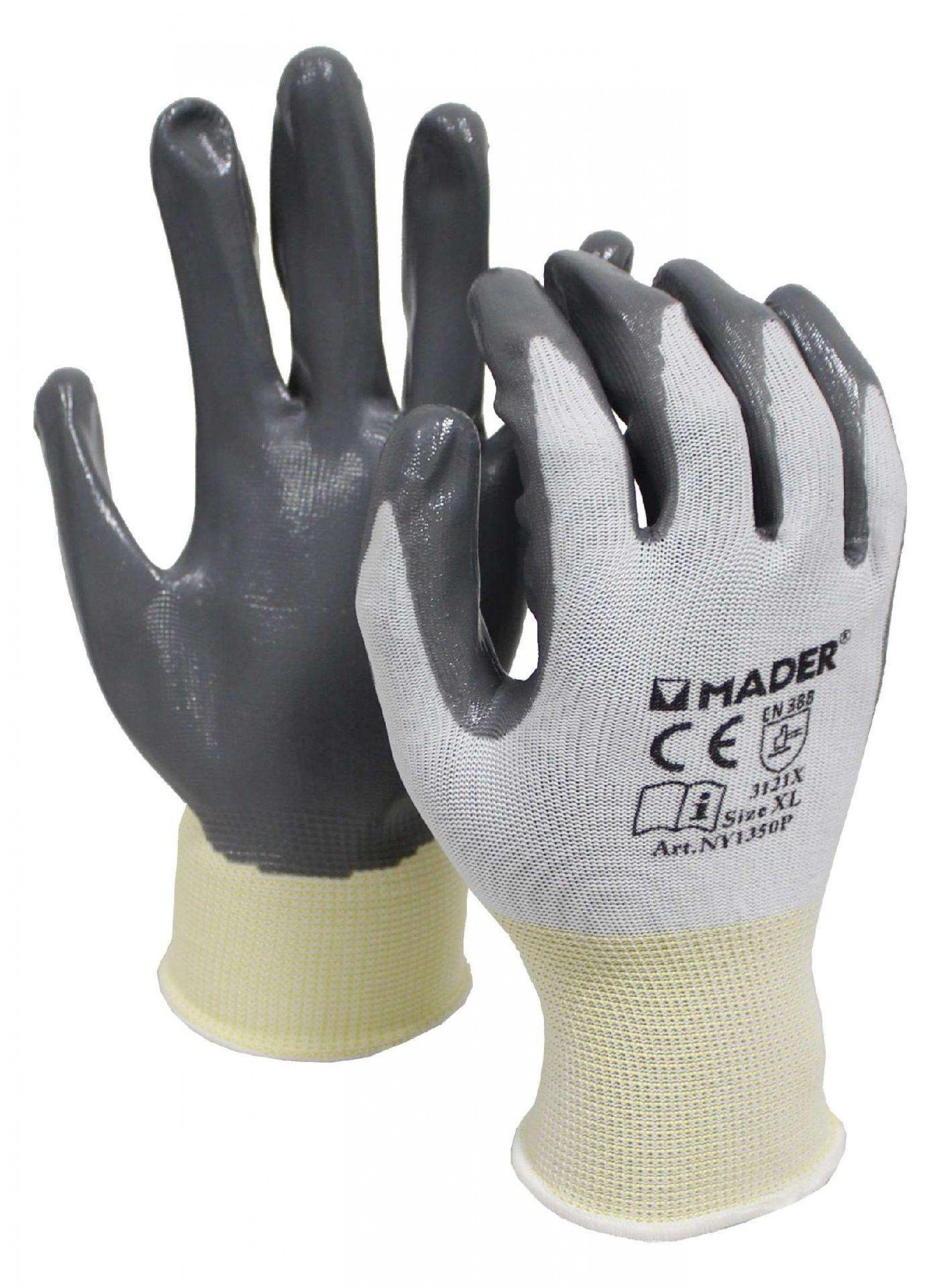 Luvas de Proteção, Nitrilo XL refª 96432 MADER