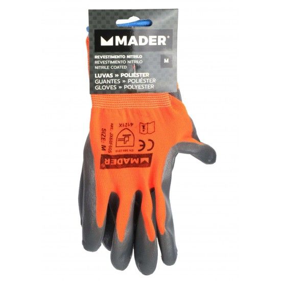 Luvas de Proteo, Nitrilo, M ref 96425 MADER
