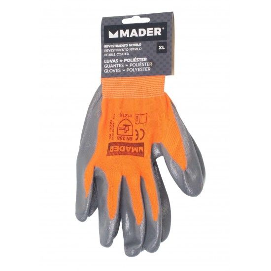 Luvas de Proteção, Nitrilo, XL refª 96427 MADER Luvas de Proteção, Nitrilo, XL refª 96427 MADER