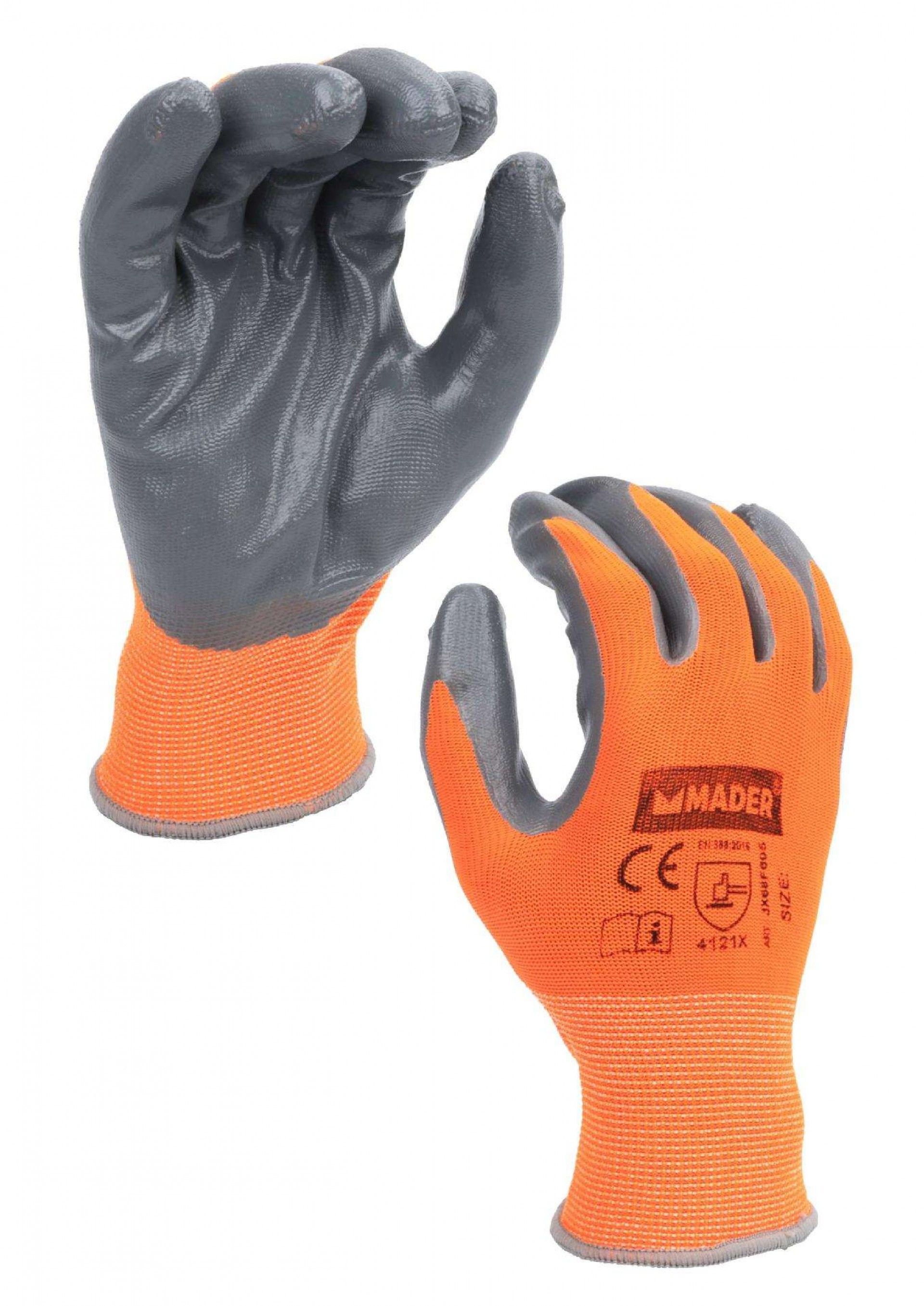 Luvas de Proteção, Nitrilo, XL refª 96427 MADER