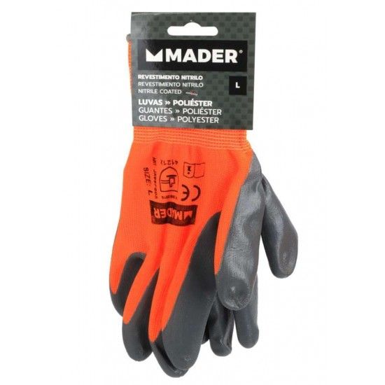 Luvas de Proteo, Nitrilo, L ref 96426 MADER