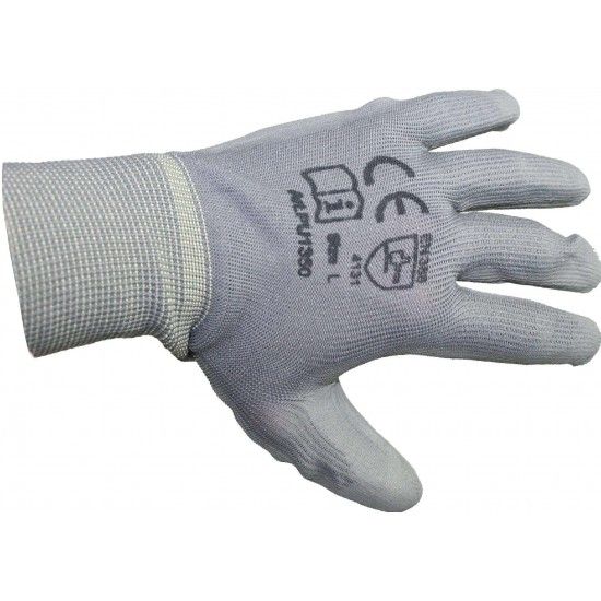 Luvas de Proteo, Poliuretano, 2 pares L ref 96389 MADER