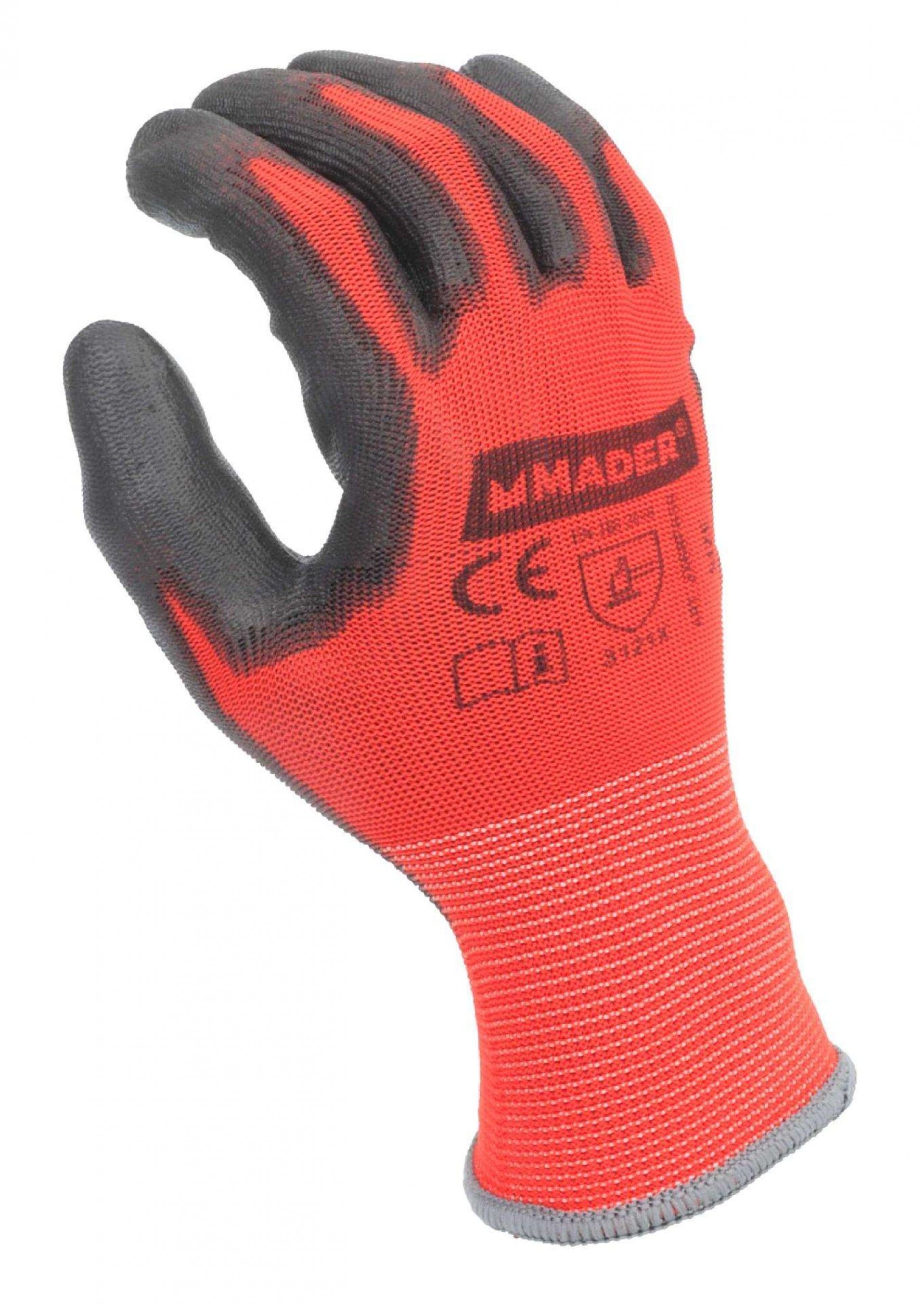 Luva de Proteção, Poliuretano, L refª 96421 MADER