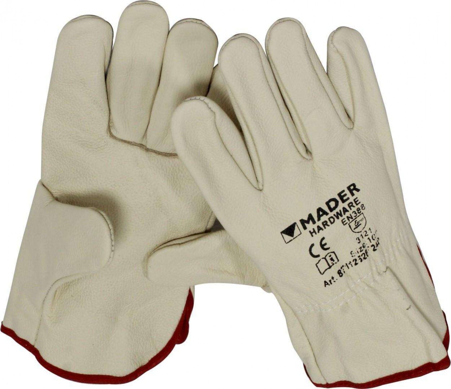 Luva de Proteção Pele Branca refª 96349 MADER