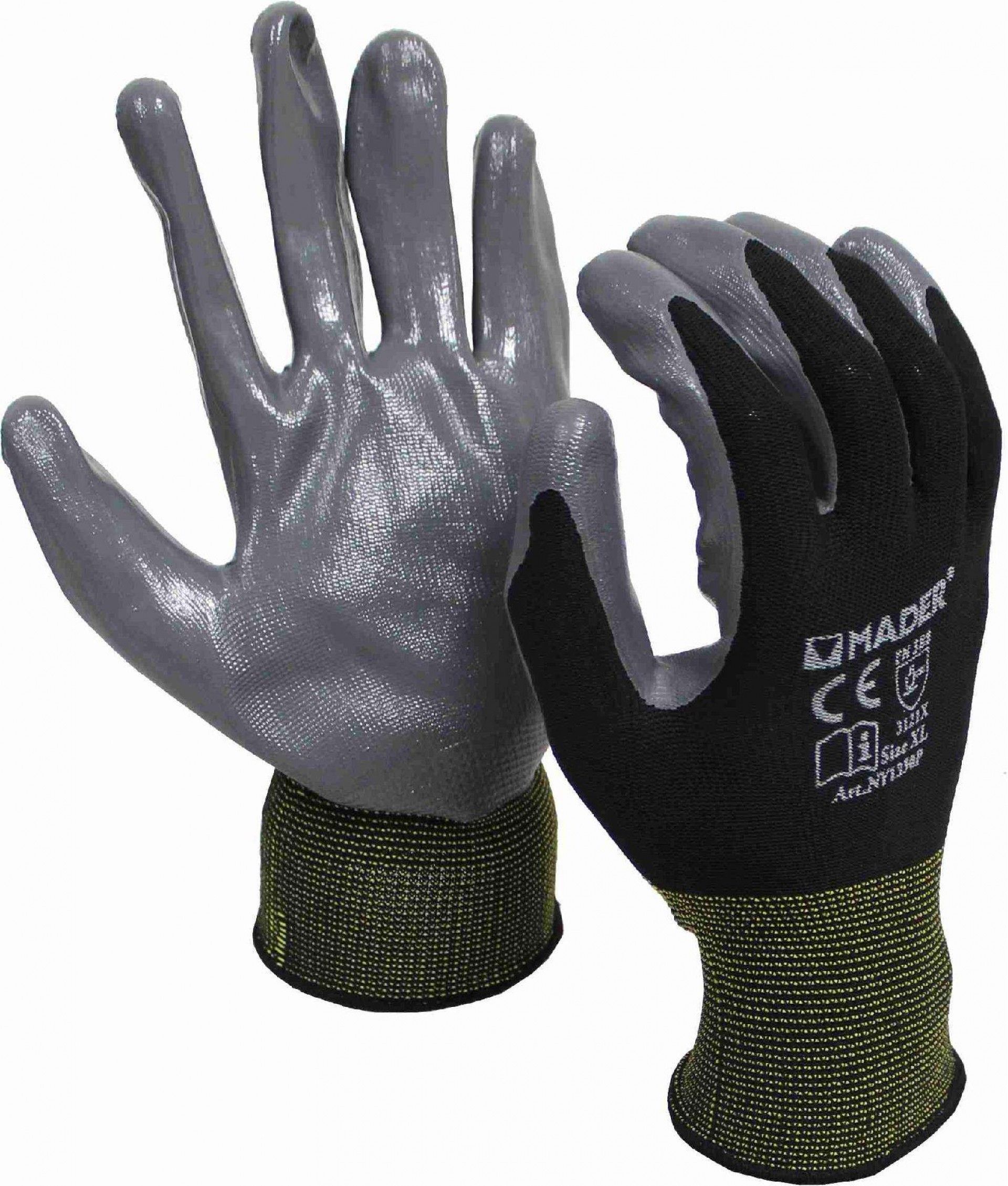 Luvas de Proteção, Nitrilo, XXL refª 96318 MADER