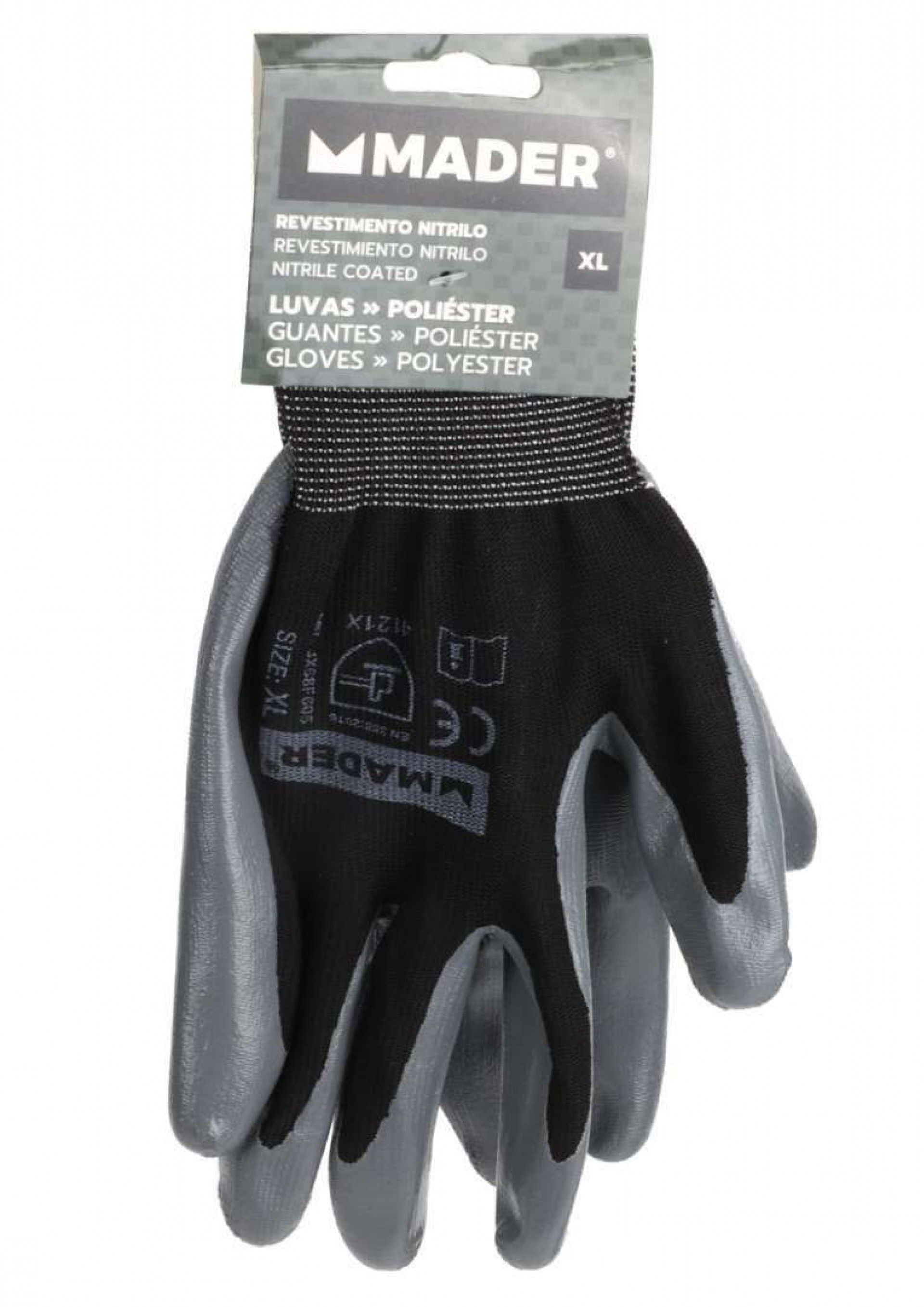 Luvas de Proteção, Nitrilo, XL refª 96317 MADER