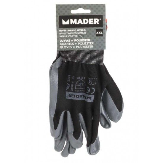 Luvas de Proteo, Nitrilo, XXL ref 96318 MADER