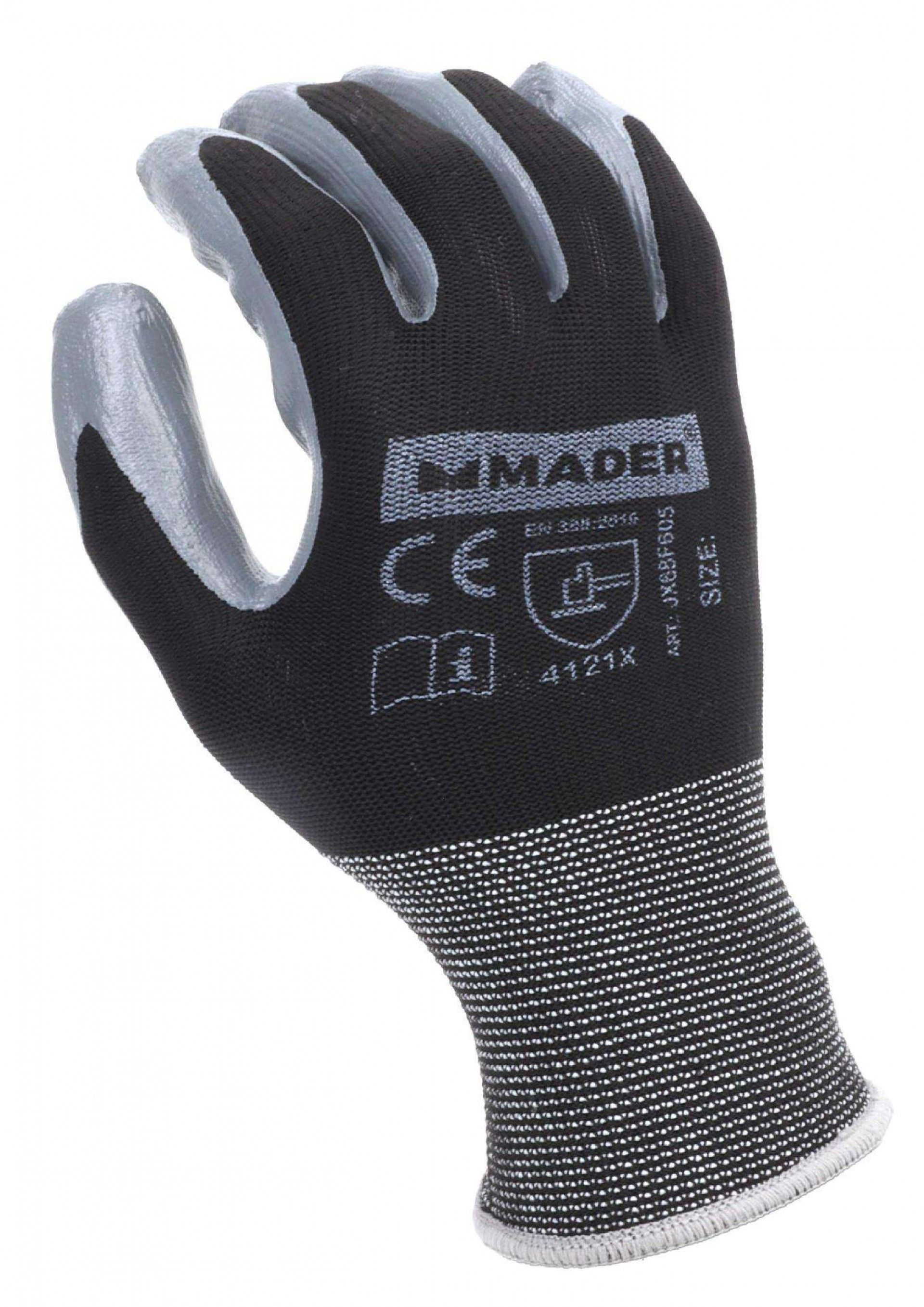 Luvas de Proteção, Nitrilo, XXL refª 96318 MADER