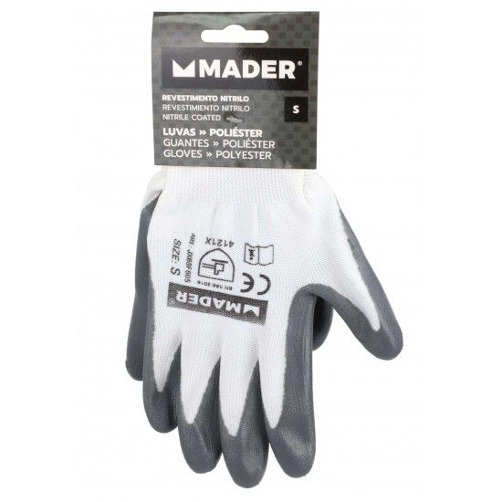 Luvas de Proteo, Nitrilo, S ref 96309 MADER