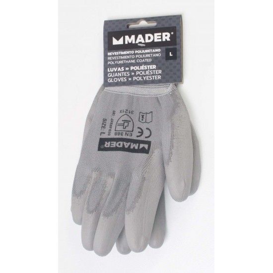 Luvas de Proteo, Poliuretano, L ref 96301 MADER