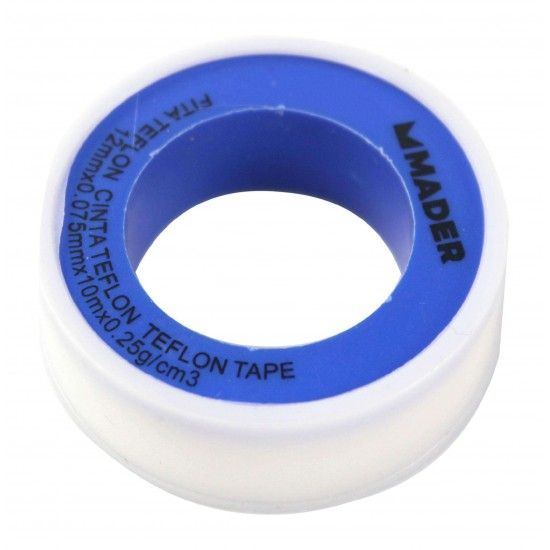 Fita Vedante Teflon, 12mmx10m, 10Un ref� 96057 MADER