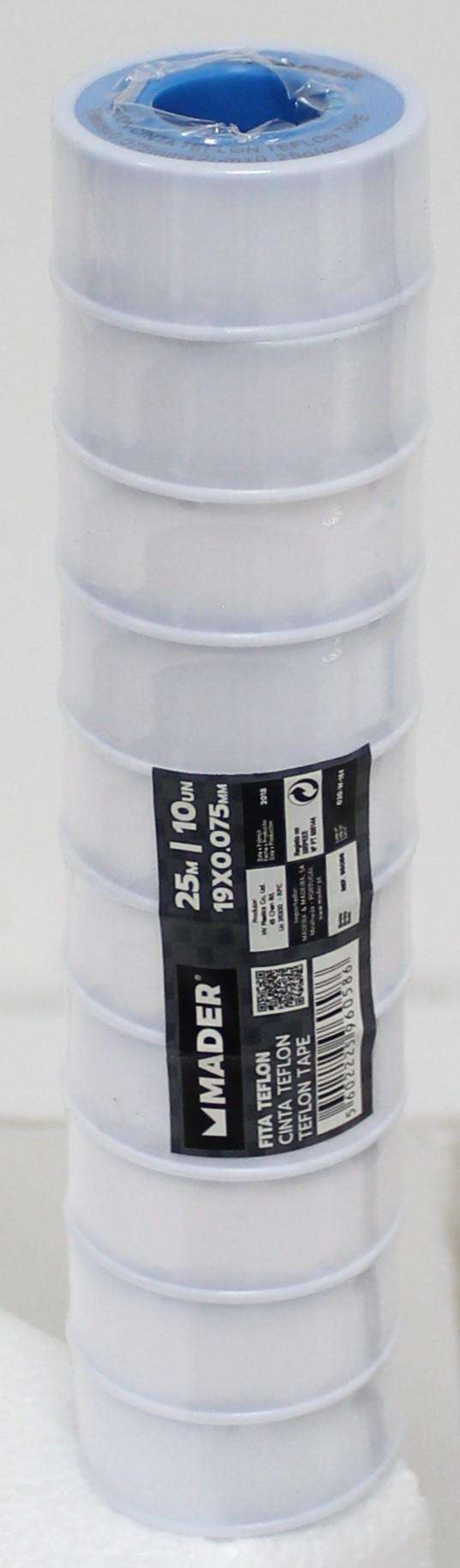 Fita Vedante Teflon, 19mm 10Un refª 96058 MADER