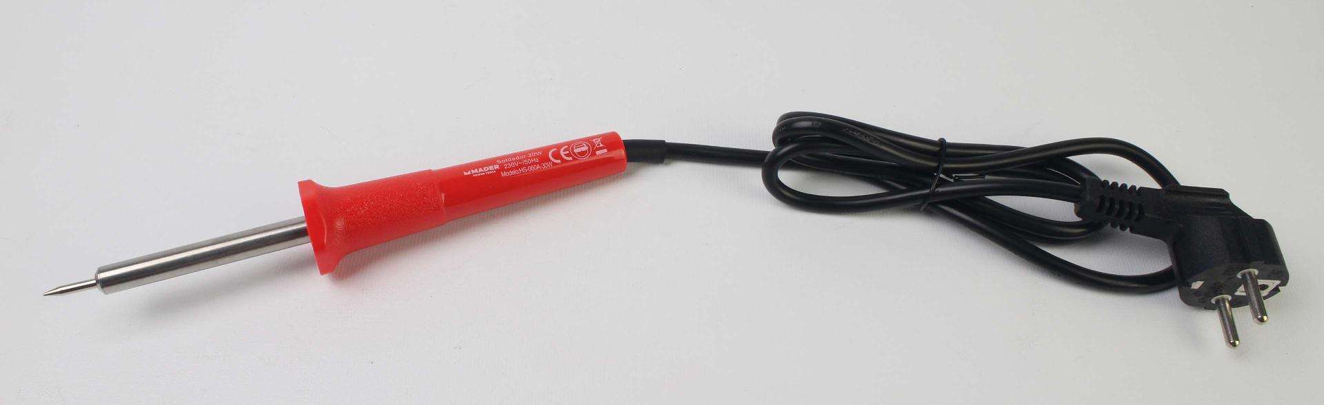 Ferro de Soldar, Bico Direito, 30W refª 96020 MADER