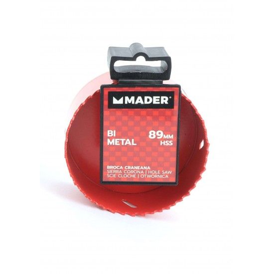 Broca Craneana, Bi-Metal, HSS, 89mm ref 95944 MADER