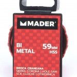 Broca Craneana, Bi-Metal, HSS, 59mm ref 95939 MADER