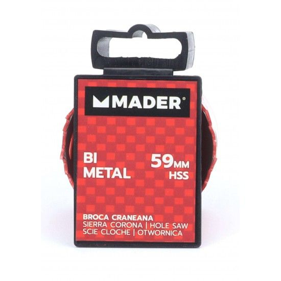 Broca Craneana, Bi-Metal, HSS, 59mm ref 95939 MADER