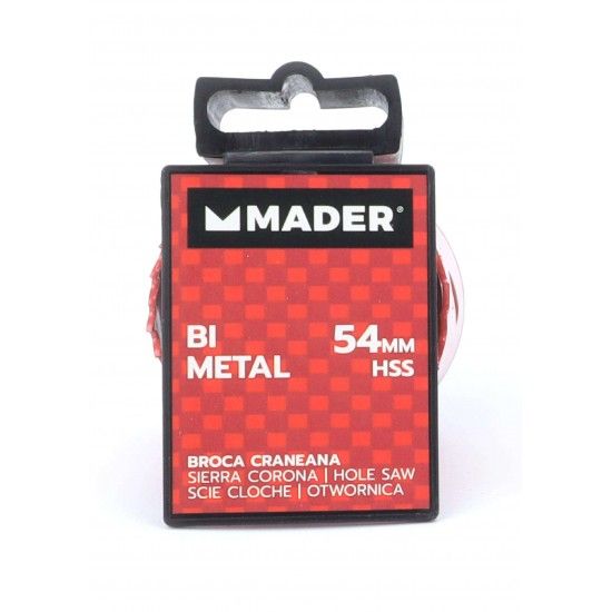 Broca Craneana, Bi-Metal, HSS, 54mm ref� 95938 MADER