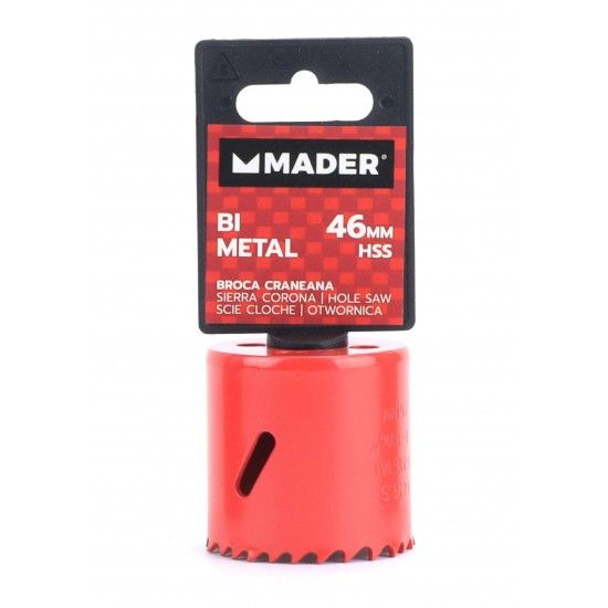 Broca Craneana, Bi-Metal, HSS, 46mm ref 95936 MADER
