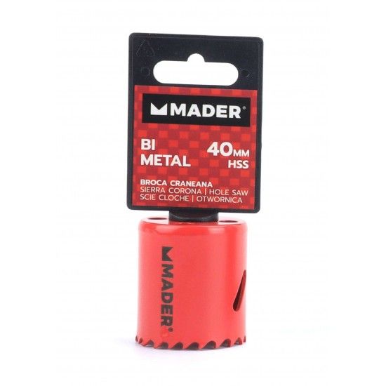 Broca Craneana, Bi-Metal, HSS, 40mm ref 95934 MADER