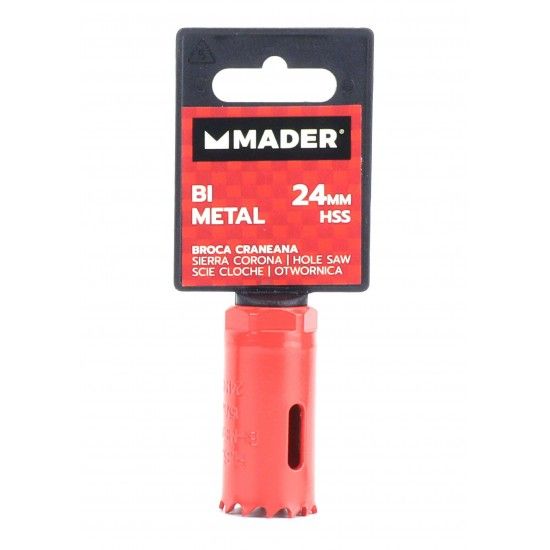 Broca Craneana, Bi-Metal, HSS, 24mm ref 95928 MADER