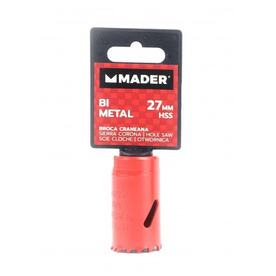 Broca Craneana, Bi-Metal, HSS, 27mm ref 95930 MADER