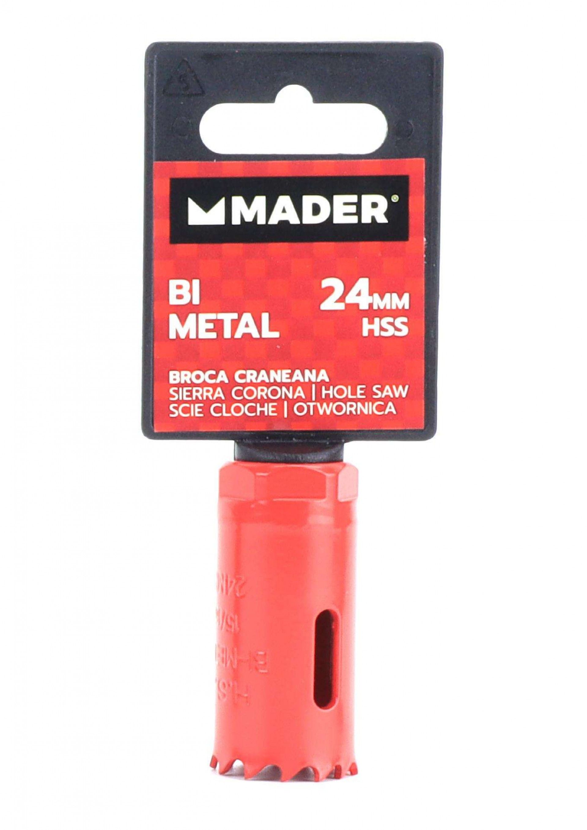 Broca Craneana, Bi-Metal, HSS, 24mm refª 95928 MADER