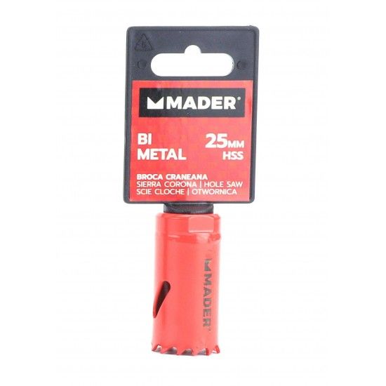 Broca Craneana, Bi-Metal, HSS, 25mm ref 95929 MADER
