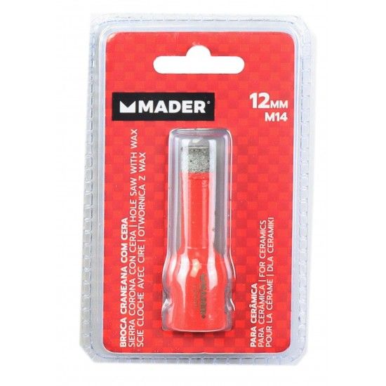 Broca Craneana para Cerâmica, Diamante, 12mm refª 95883 MADER Broca Craneana para Cerâmica, Diamante, 12mm refª 95883 MADER