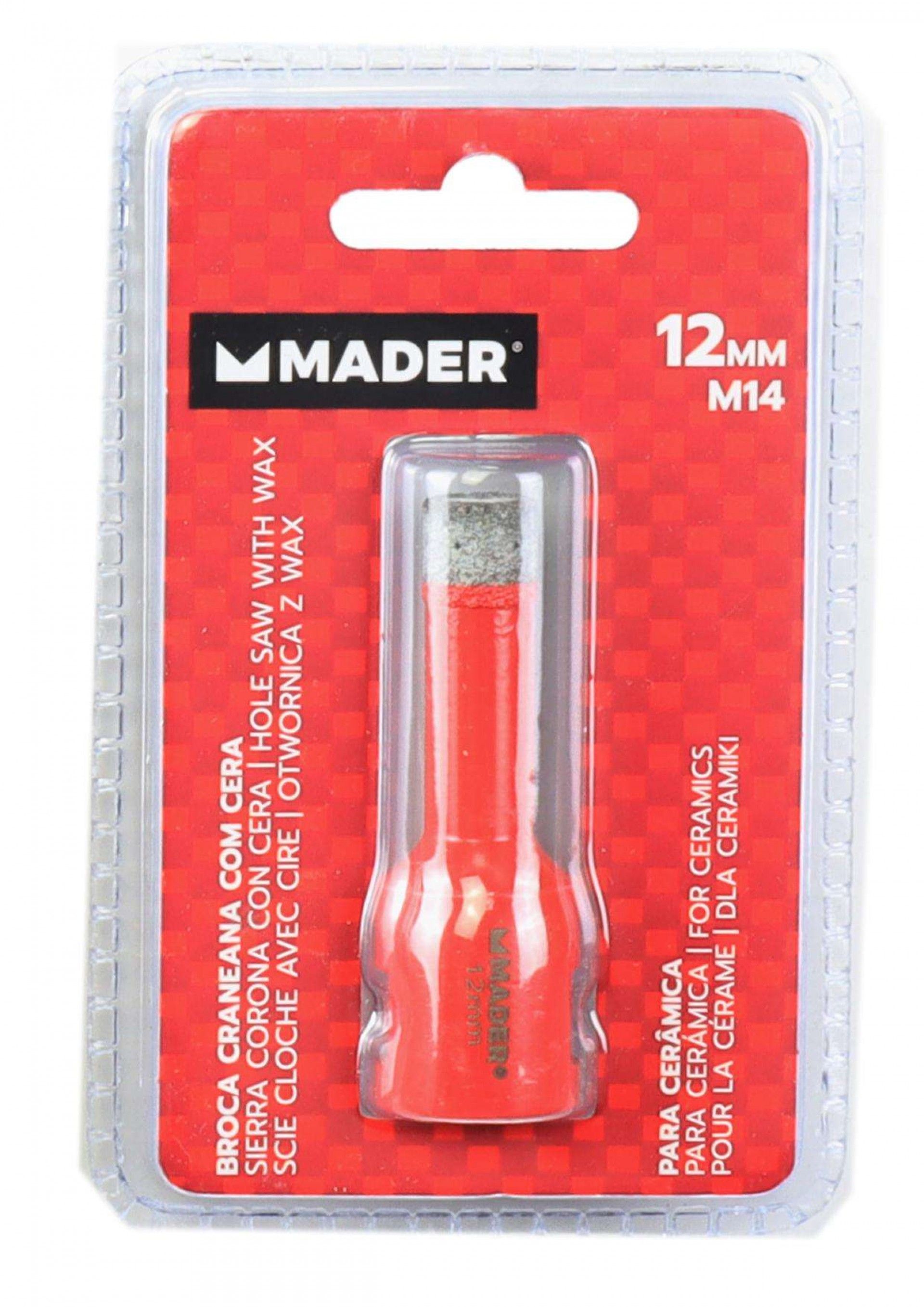 Broca Craneana para Cerâmica, Diamante, 12mm refª 95883 MADER