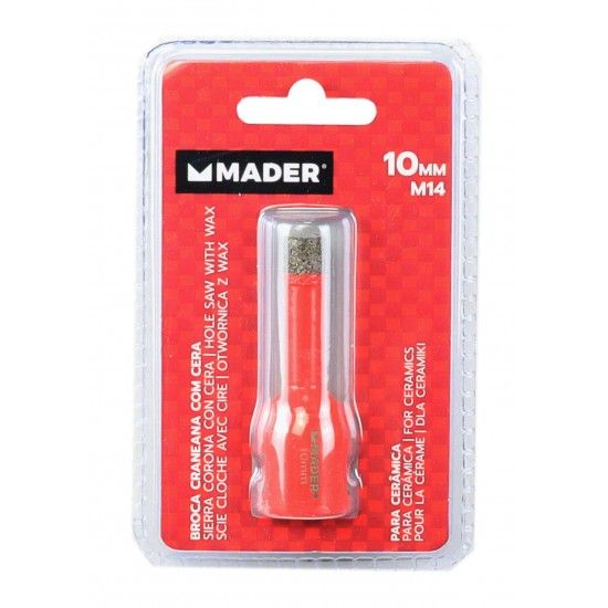 Broca Craneana para Cerâmica, Diamante, 10mm refª 95882 MADER Broca Craneana para Cerâmica, Diamante, 10mm refª 95882 MADER