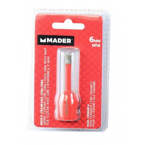 Broca Craneana para Cermica, Diamante, 6mm ref 95880 MADER