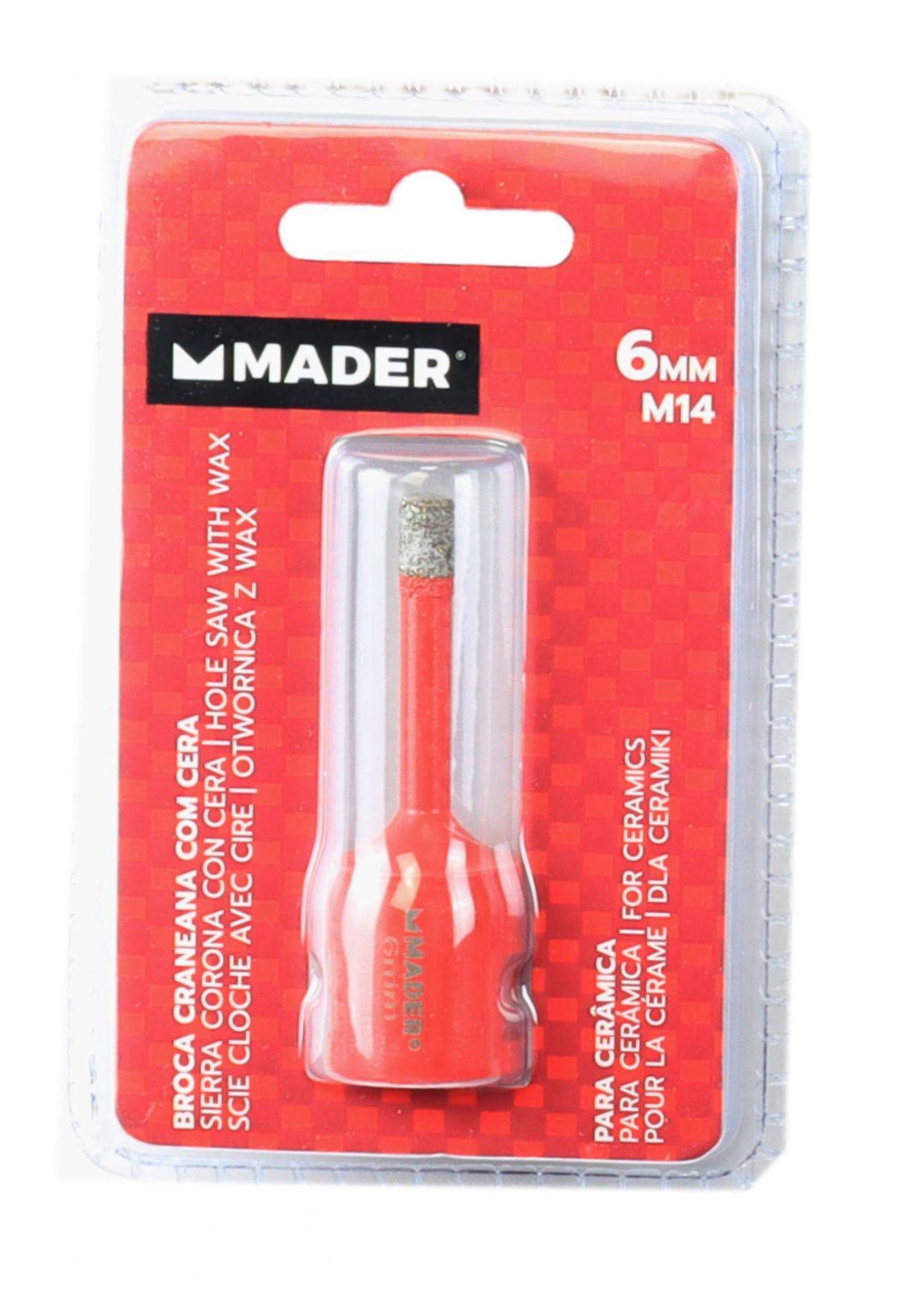 Broca Craneana para Cerâmica, Diamante, 6mm refª 95880 MADER