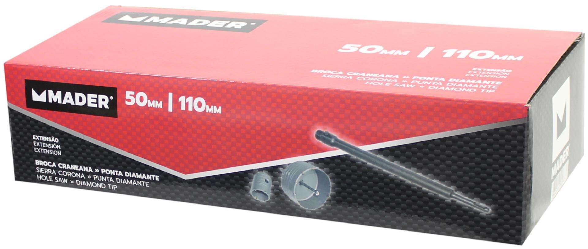 Broca Craneana para Betão com Extensão, Ponta Diamante, 3Un refª 95863 MADER