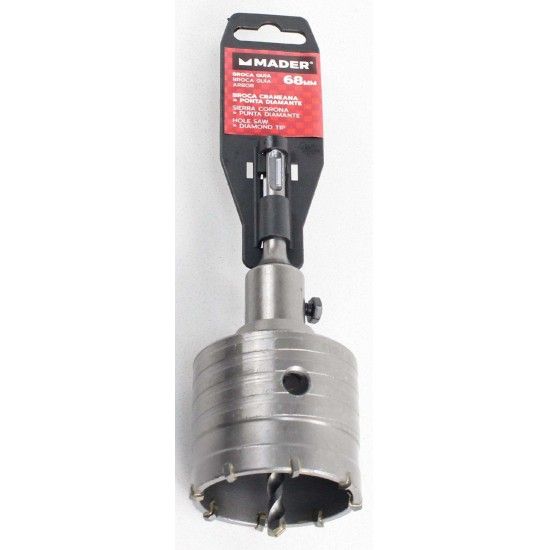 Broca Craneana, Ponta Diamante, 68mm, com Broca Guia ref 95856 MADER