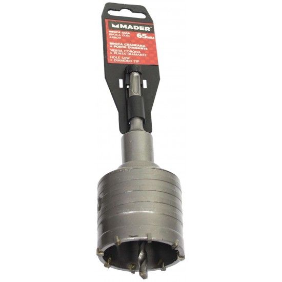 Broca Craneana, Ponta Diamante, 65mm, com Broca Guia ref 95857 MADER