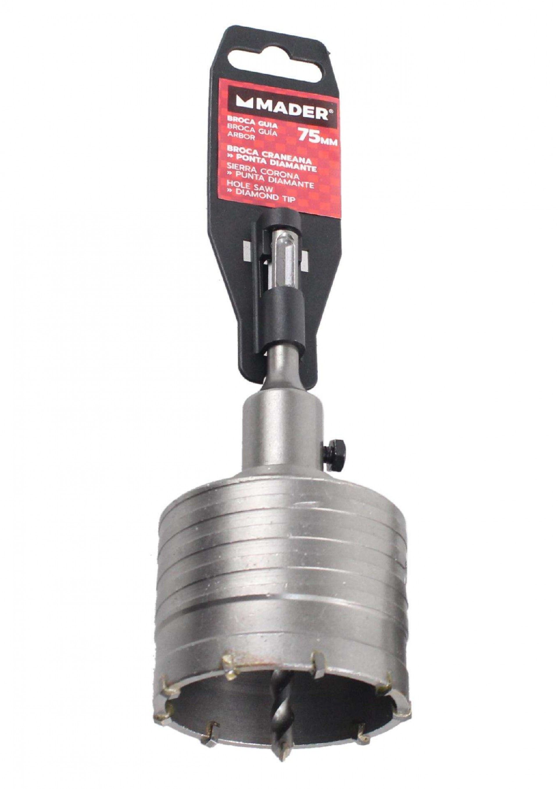 Broca Craneana, Ponta Diamante, 75mm, com Broca Guia refª 95849 MADER