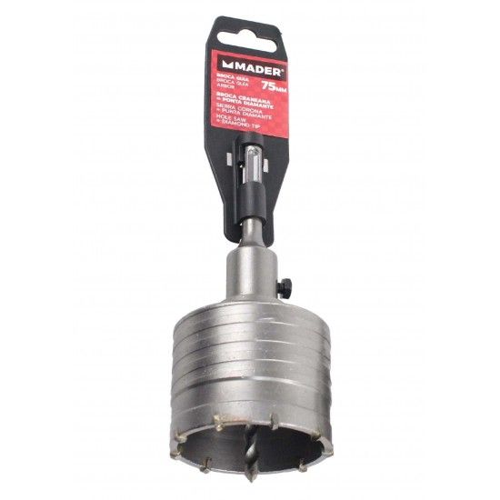 Broca Craneana, Ponta Diamante, 75mm, com Broca Guia ref 95849 MADER