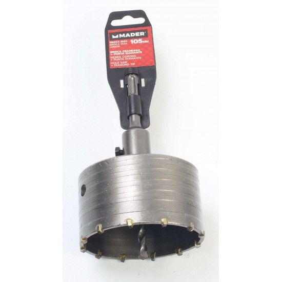 Broca Craneana, Ponta Diamante, 105mm, com Broca Guia ref 95843 MADER