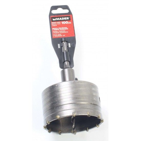 Broca Craneana, Ponta Diamante, 100mm, com Broca Guia refª 95842 MADER Broca Craneana, Ponta Diamante, 100mm, com Broca Guia refª 95842 MADER