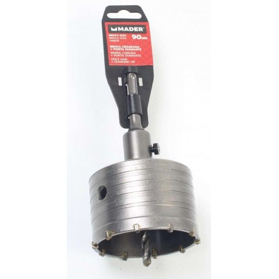 Broca Craneana, Ponta Diamante, 90mm, com Broca Guia ref 95840 MADER