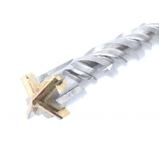 Broca Betão, SDS Plus, Cruz, 25x1000mm refª 95784 MADER Broca Betão, SDS Plus, Cruz, 25x1000mm refª 95784 MADER