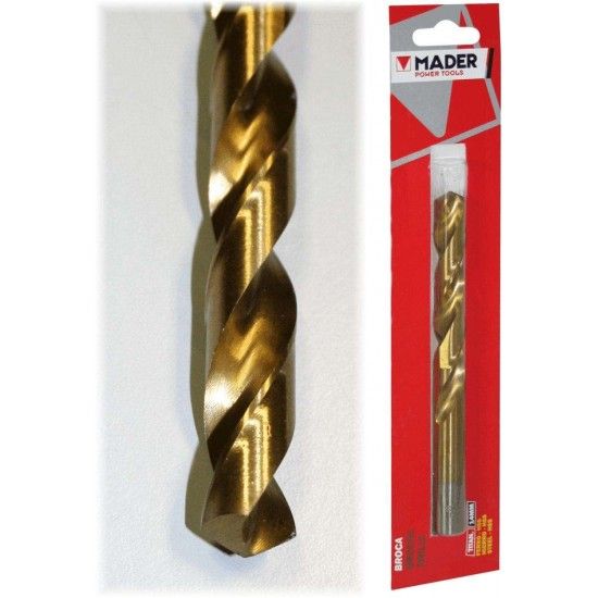 Broca HSS para Metais, 19mm refª 95184 MADER Broca HSS para Metais, 19mm refª 95184 MADER