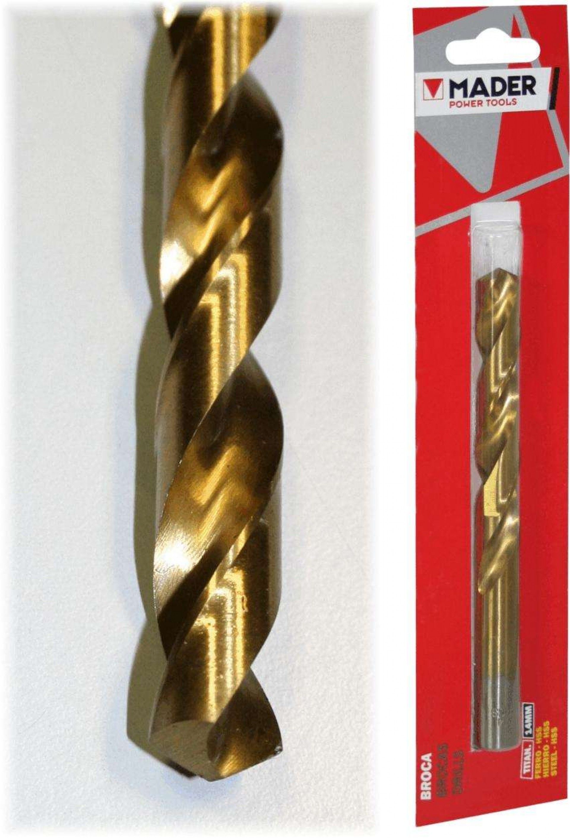 Broca HSS para Metais, 14.5mm refª 95177 MADER