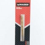Broca HSS para Metais, Titânio, 4mm refª 95156 MADER Broca HSS para Metais, Titânio, 4mm refª 95156 MADER