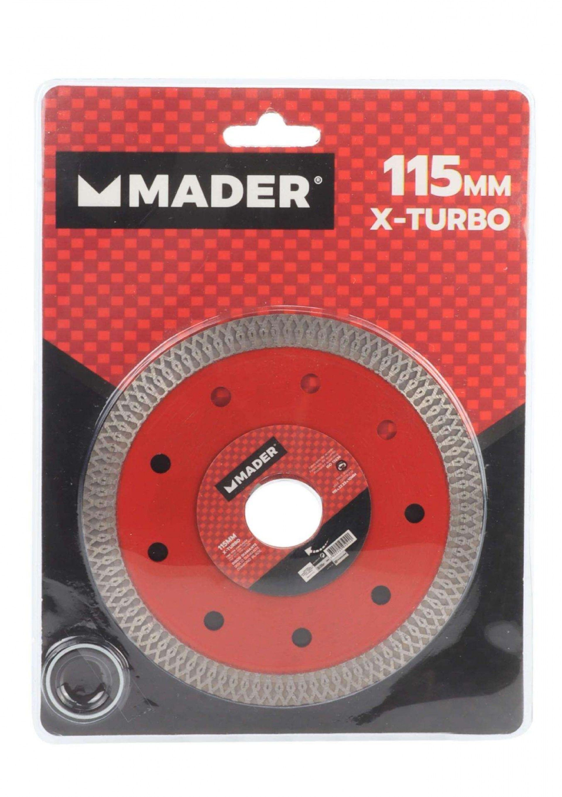 Disco Diamante, X-Turbo, 115mm refª 95044 MADER