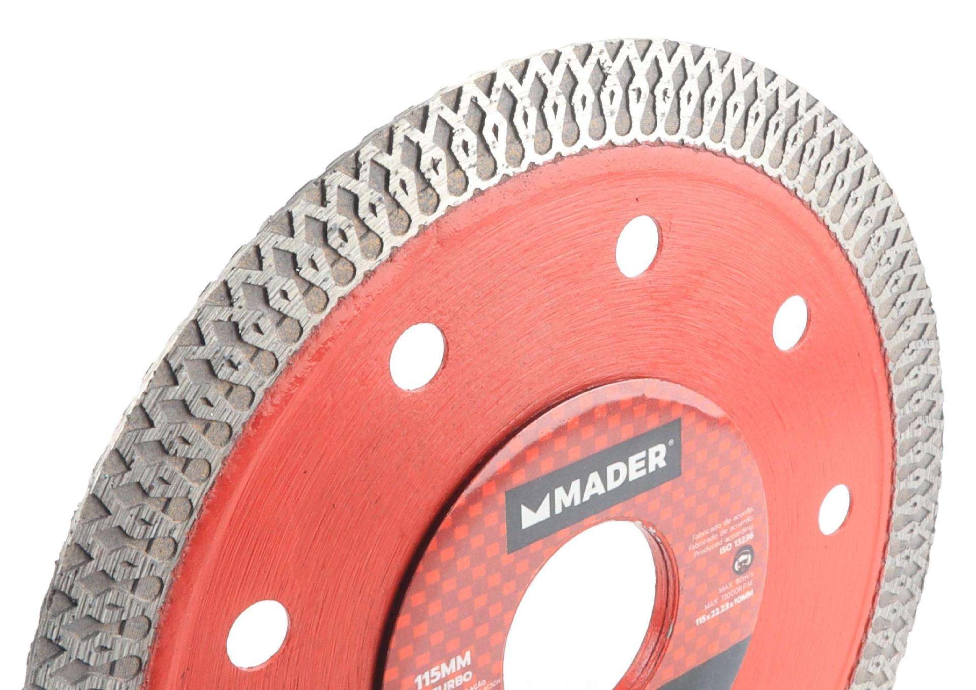 Disco Diamante, X-Turbo, 115mm refª 95044 MADER