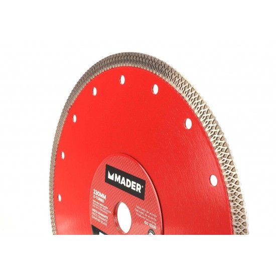 Disco Diamante, X-Turbo, 230mm refª 95043 MADER Disco Diamante, X-Turbo, 230mm refª 95043 MADER