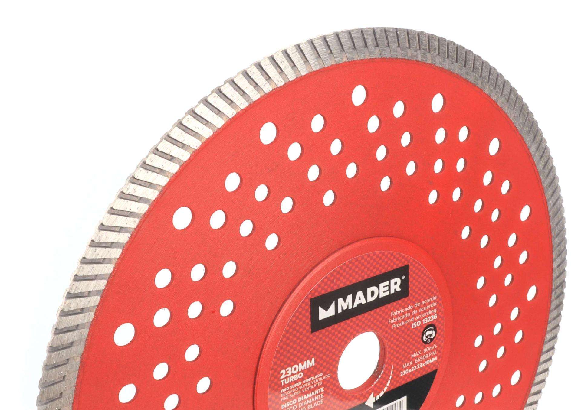 Disco Diamante, Turbo, 230mm refª 95046 MADER