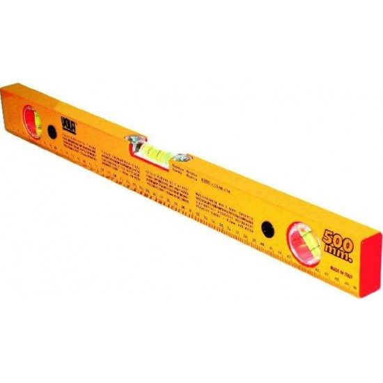 Nível De Alumínio - 50cm 3b 245/50cm refª 91030 VOLA Nível De Alumínio - 50cm 3b 245/50cm refª 91030 VOLA
