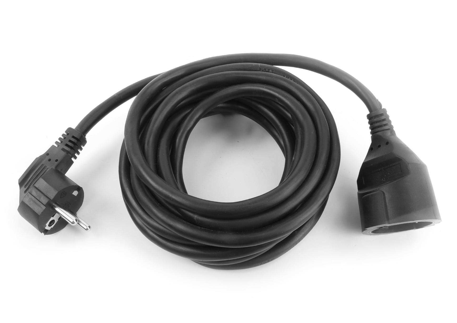 Extensão Elétrica, Preta, 5m, 3Gx2.5mm² refª 90687 MADER